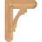 Ekena Millwork Merced Craftsman Smooth Bracket, Western Red Cedar, 3 1/2"W x 14"D x 18"H BKT04X14X18MRC04SWR - alternate 3
